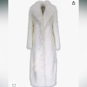 Faux Fur Maxi Coat